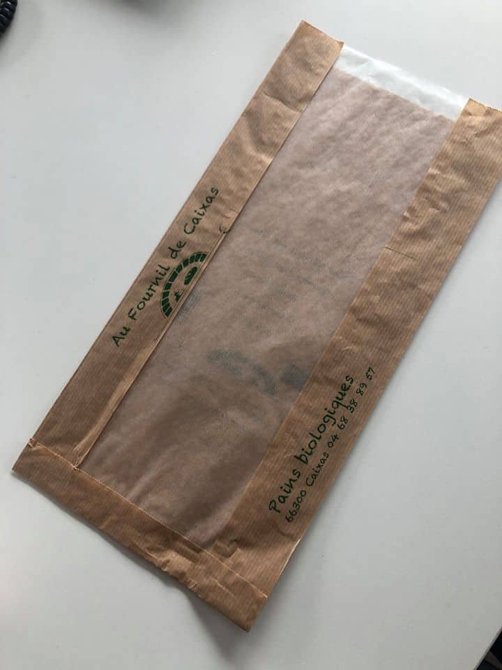 SAC KRAFT FENETRE BIODEGRADABLE